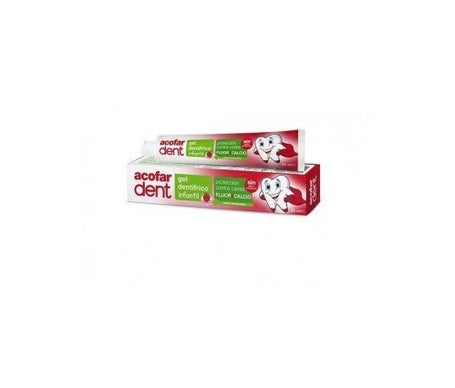 Gel dentifrice pour enfants Acofardent arôme fraise 50ml