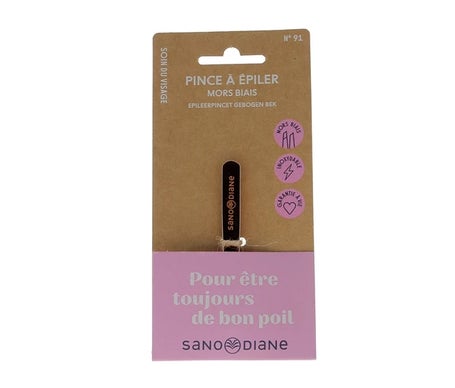 Sanodiane Pince à Épiler Biais 91 Rosa 1ut