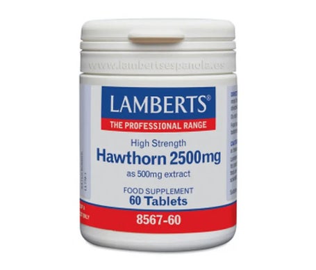 Lamberts Hawthorn 60 Comprimés 2500Mg