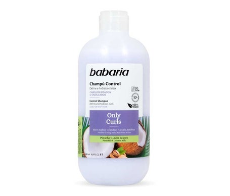 Babaria Only Curls Shampooing de contrôle pour cheveux bouclés 500ml