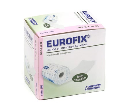 Euromedis Eurofix Bande Adhésive Extensible 5cmx10m 1ut