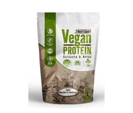 Nutrisport Vegan Protein Choco Hazelnut 520g