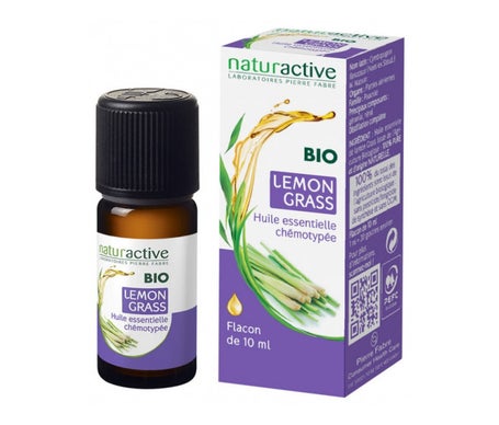 Naturactive Lemon Grass Huile Essentielle Bio 10ml