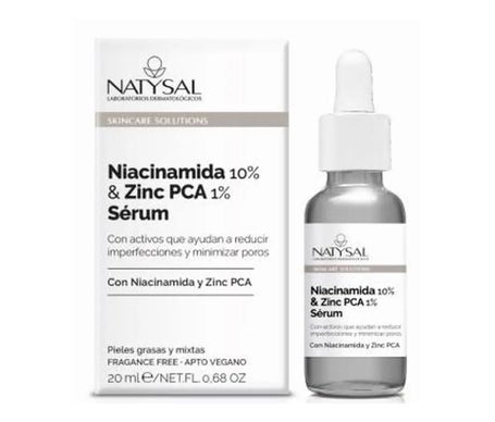 Natysal Niacinamide 10% &amp Zinc Pca 1% Sérum 20ml