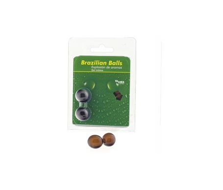 Diverty Sex Taloka Brazilian Balls Intimate Gel Chocolate 2uds