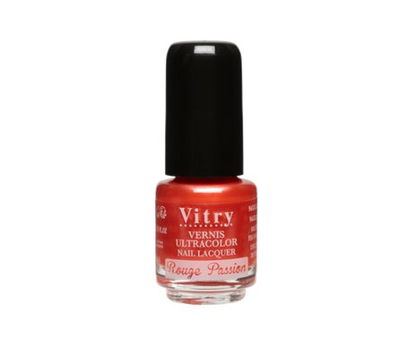 Vitry Mini Vernis Couleur Rouge Passion 4ml