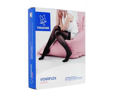 Thuasne Venoflex Secret Bas Cuisse 2 G2 Chocolat T1L 1 Paire