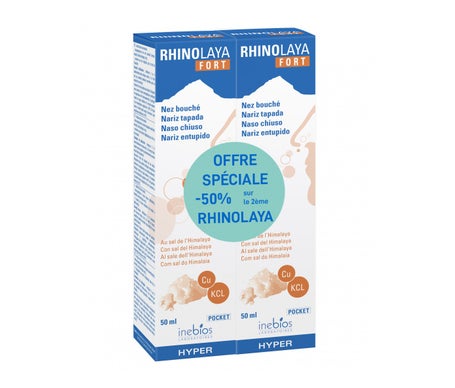 Rhinolaya Fort Nez Bouché Spray 2x50 ml
