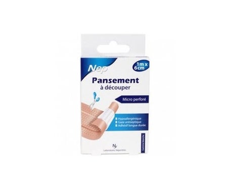 Nepenthes - Premiers Soins Tisss 7,5x7,5 Bote de 10 compresses