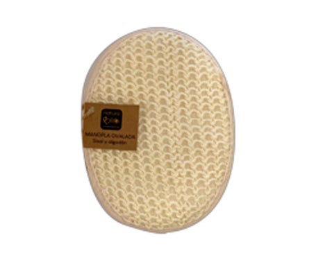 Naturabio Cosmetics Mitaine Ovale Sisal Et Coton 1Ut Taille 1