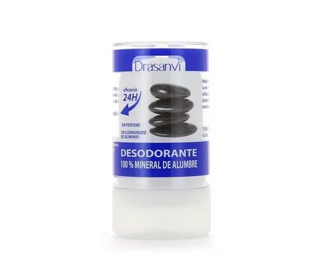 Drasanvi déodorant à base de cristaux d'alun minéral 120g