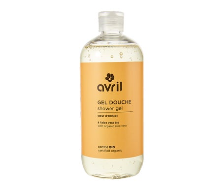 Avril Gel Douche Abricot Amande Bio 500ml