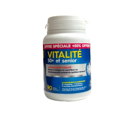 Pharmascience Vitalité 50+ et Sénior 90 Gélules