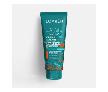 Lovren Crème Solaire Enfant et Peaux Sensibles Spf50+ 200ml
