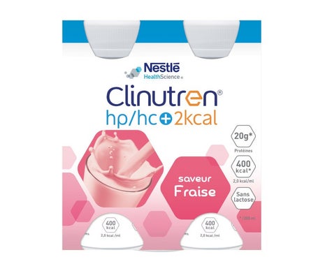 Clinical Nutrition Clinutren Hp/Hc+ Fraise 200Ml