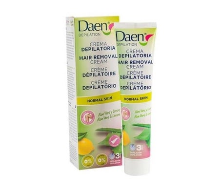 Daen Crème Dépilatoire Aloe Vera & Citron Peau Normale 125ml