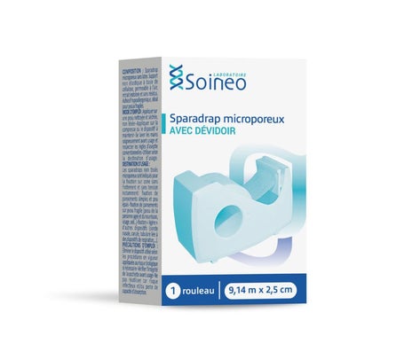 Soineo Éponge Microporeuse Sparadrapro 14mx2,5cm