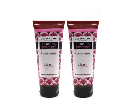 Vitae Signature Gel Douche Cerisier Gourmand 2x200ml