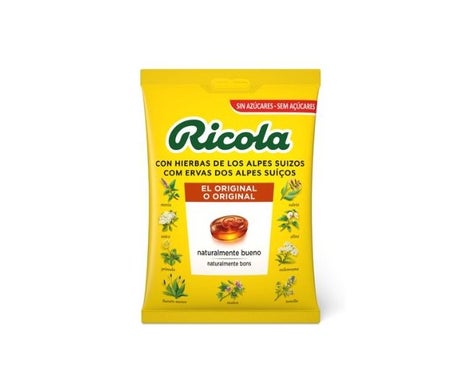 Ricola bonbons aux herbes sans sucre 70g