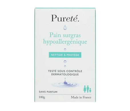 Pureté Pain Surgras Hypoallergénique Sans Parfum 100g