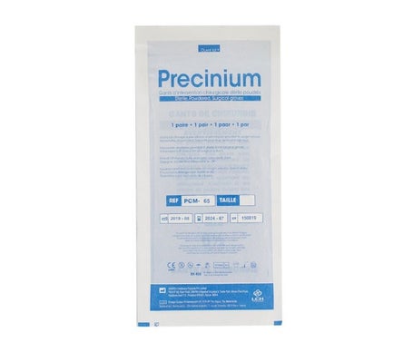 Lch Precinium Gants Latex Stérile Poudre Taille 7,5 1 Paire