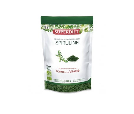 Superdiet Spiruline Bio Pdr 200G