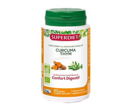 Super Diet Curcuma Thym Bio 90 gélules