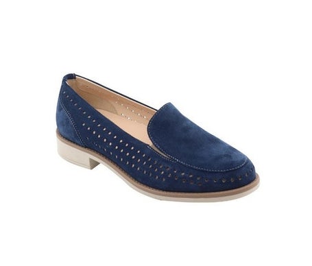 Gibaud Podactiv Casoria Zapato Mujer Azul Talla 38 1 Par