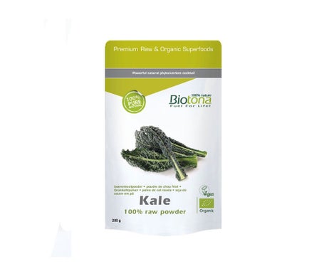 Biotona Col Rizada En Polvo- Kale Raw Powder 120-image