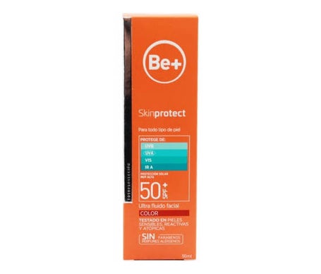 Be+ Protection de la peau Ultrafluido Visage Spf50+ Couleur Ultrafluido 50 Ml