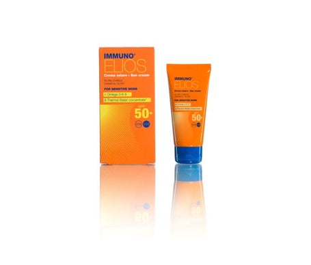Morgan Immuno Elios Crème Solaire pour Peaux Sensibles Spf50+ 50Ml