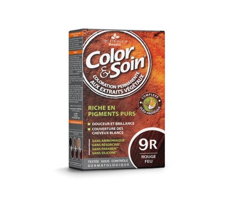 3 Chênes Color & Soin Rouge Feu 9R