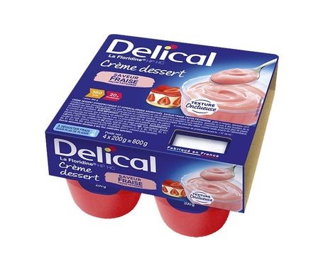 Delical La Floridine Crema HP Fresa 4x200g