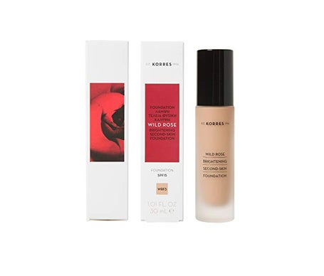Korres Base LÃquida Rosa Silvestre Iluminante WRF3 1,5ml