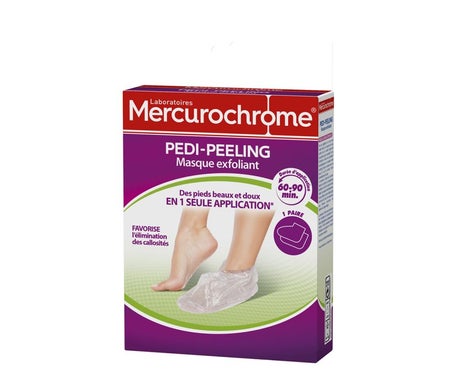 Mercurochrome Masque Exfoliant Pedi-Peeling 1 Paire