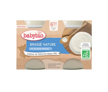 BabyBio Brasse Nature 2x130g