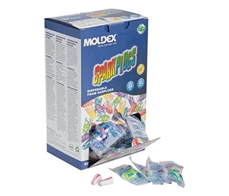 Moldex SparkPlugs Bouchons d'Oreille 2 Paires
