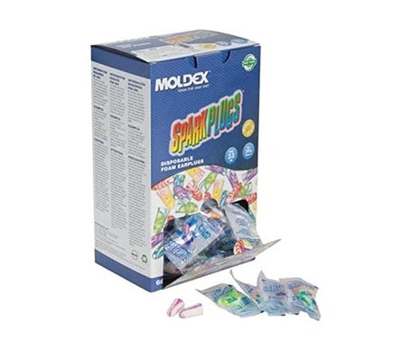 Moldex SparkPlugs Bouchons d'Oreille 2 Paires