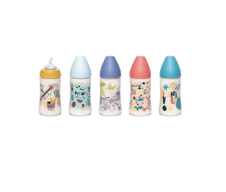 Biberon T Silicone Suavinex T1M Biberon T 270 Ml