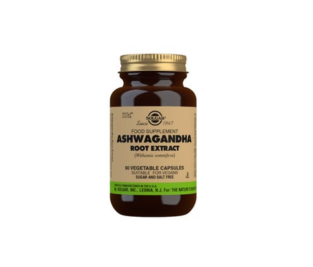Solgar Ashwagandha (withania Somnifera) 60 Caps