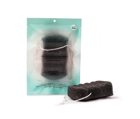 Banbu Konjac Éponge Corps Exfoliant Black 5g