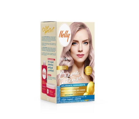 Nelly Creme Intense Kit Éclaircissant Permanent 11/08 Blond Rose Perle