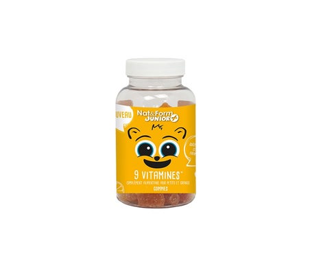 Nat Form Junior 9 Vitamines 60 Gommes
