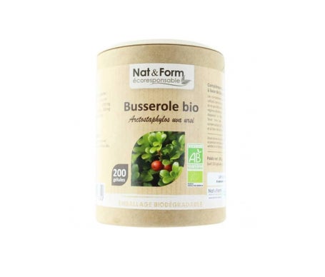 Nat & Form Eco Responsable Busserole Bio 200 Gélules