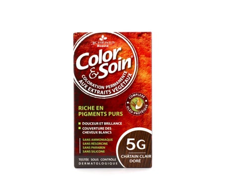 Color & Soin Kit Coloration Permanente 5G Châtain Clair Doré