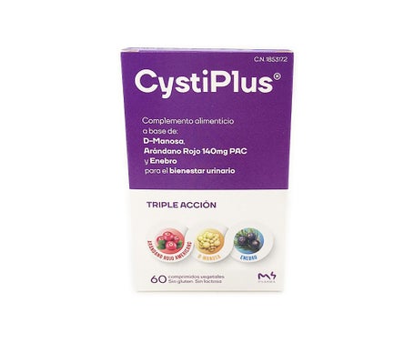 CYSTIPLUS M4 Pharma  Triple Action 60 comprim&eacute;s