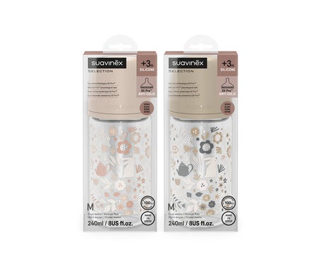 Suavinex™ flacon silicone haut de gamme 270ml