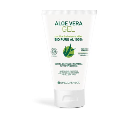 Specchiasol Specchiasol Gel d'Aloe Vera Biologique 100% Pur 150ml