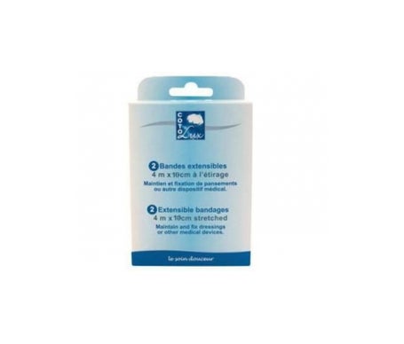 Tetra Medical Bande Extensible 4mx10cm Boite de 2 bandes