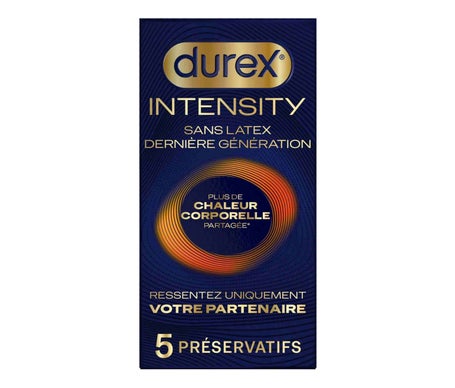 Durex Intensity Préservatifs Sans Latex Dernière Génératio 5 uts